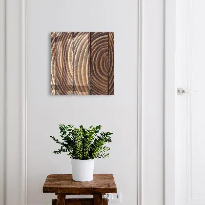 Key box for wall Wood waves