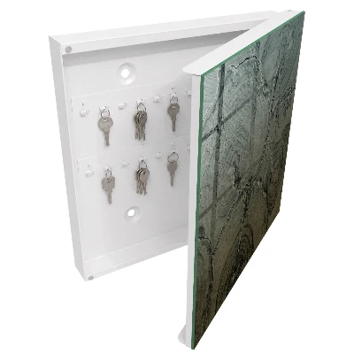 Wall mounted key box Wood structure