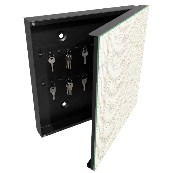 Key box for wall Geometric arches