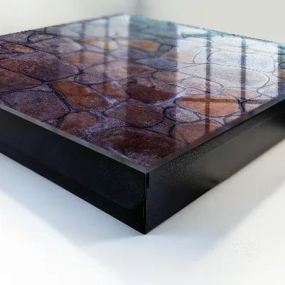Wall mounted key box Stone texture