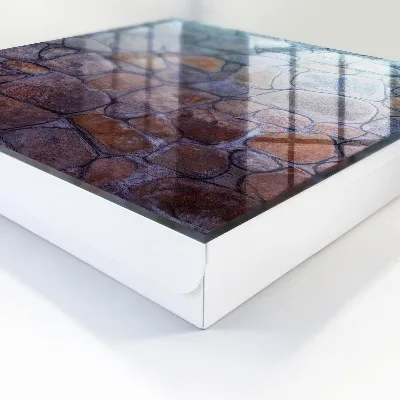 Wall mounted key box Stone texture