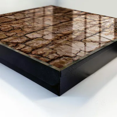 Key box for wall Tree bark