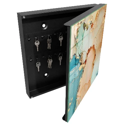 Wall mounted key box abstract elegance design