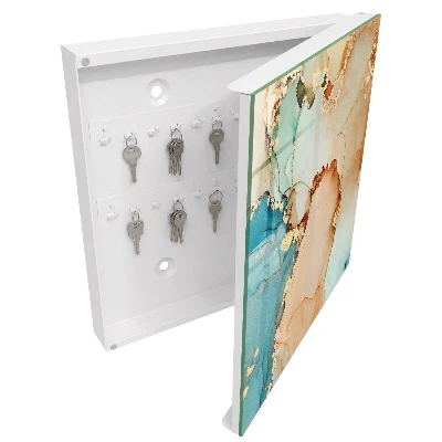 Wall mounted key box Abstract elegance