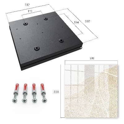 Key box for wall Subtle elegance