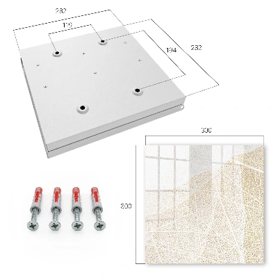 Key box for wall Subtle elegance