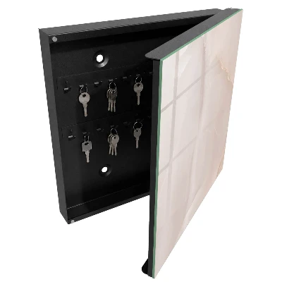 Wall mounted key box Elegant texture