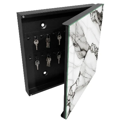 Key cabinet Marbled pattern