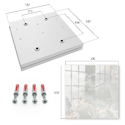 Key box for wall Neutral elegance