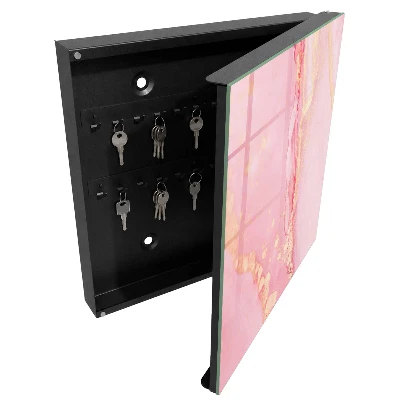 Wall mounted key box Pink dream