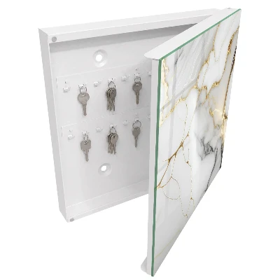 Key box for wall Marble elegance