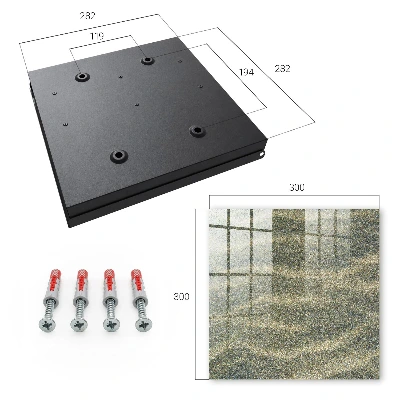 Key cabinet Sand waves