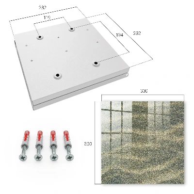 Key cabinet Sand waves