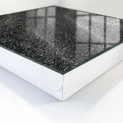 Wall-mounted key box shimmering waves design