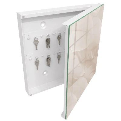 Wall mounted key box Cream lightness