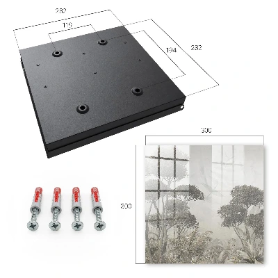 Key box for wall Sensual nature