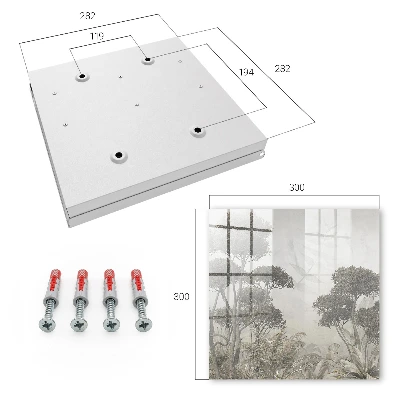 Key box for wall Sensual nature