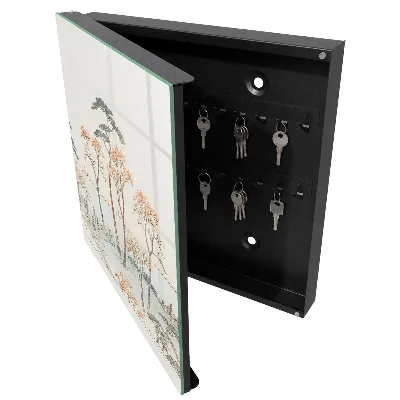 Key cabinet Japanese landscape