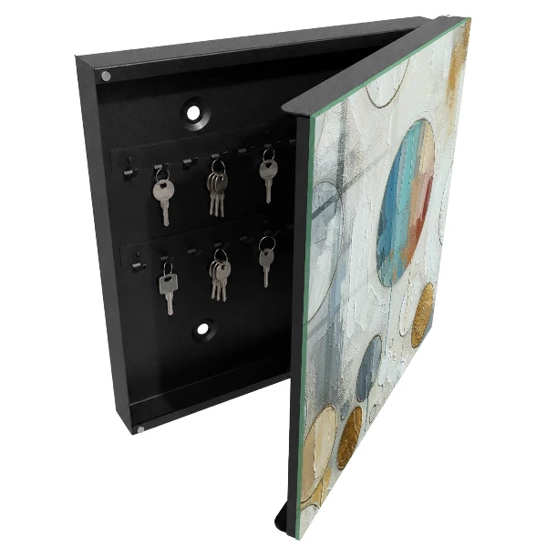 Key box for wall Circular composition