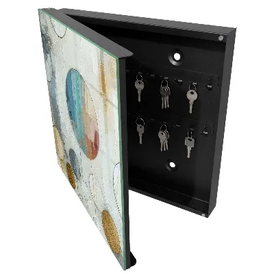Key box for wall Circular composition