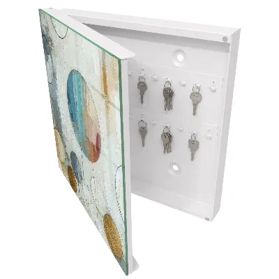 Key box for wall Circular composition