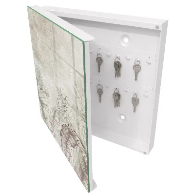 Wall-mounted key box subtle exoticism design
