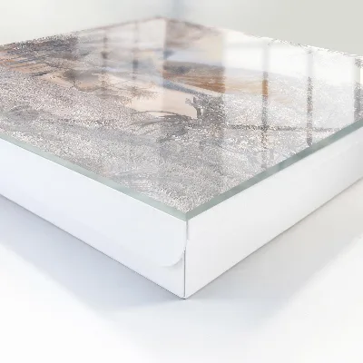 Wall mounted key box Mountain peace