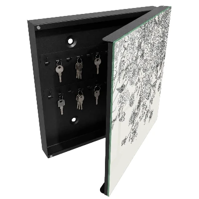 Key cabinet Floral elegance