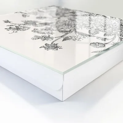 Key cabinet floral elegance design