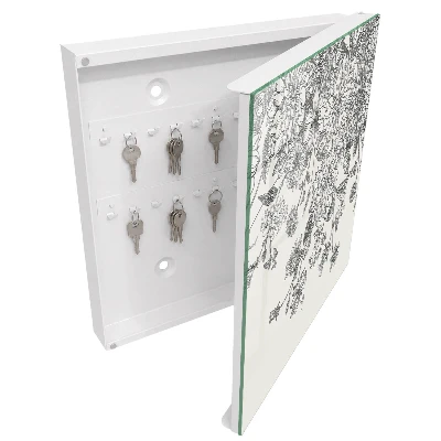 Key cabinet Floral elegance