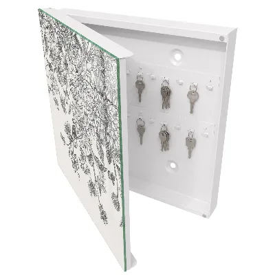 Key cabinet Floral elegance