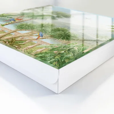Key box for wall Tropical paradise
