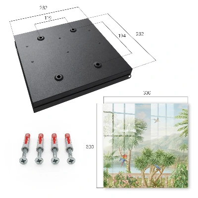 Key box for wall Tropical paradise