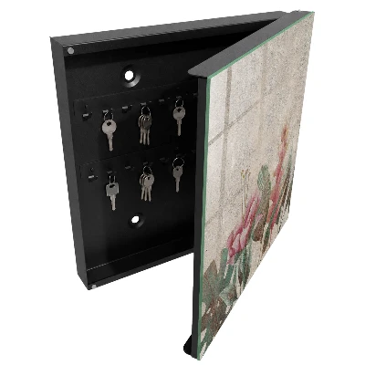 Key box for wall Botanical elegance