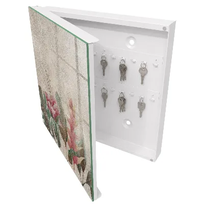 Key box for wall Botanical elegance