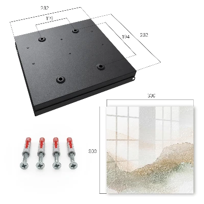 Wall-mounted key box with Harmony of nature design