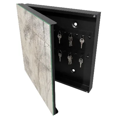 Wall mounted key box Forest etherealness