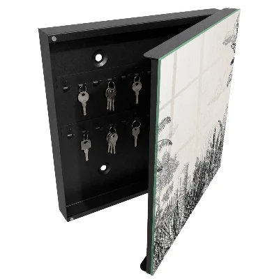 Key cabinet Tropical landscape