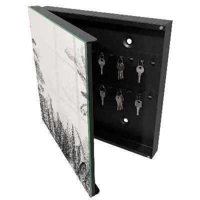 Key cabinet Tropical landscape