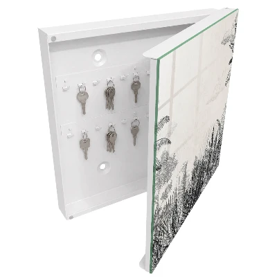Key cabinet Tropical landscape
