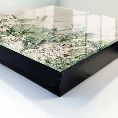 Wall mounted key box Tropical nature