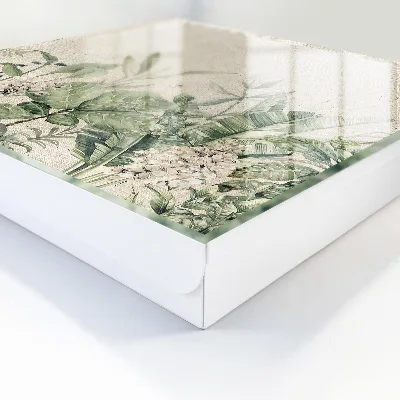 Wall mounted key box Tropical nature
