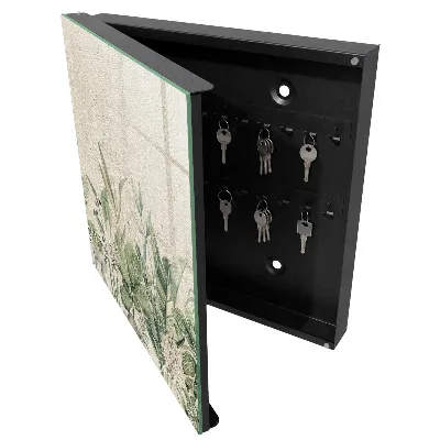 Wall mounted key box Tropical nature
