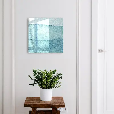 Key cabinet in blue textures