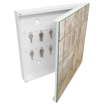 Wall mounted key box Old architecture