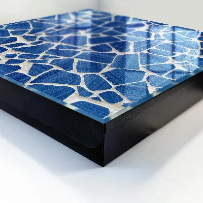Key box for wall Blue mosaic