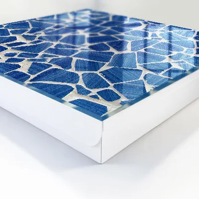 Key box for wall Blue mosaic