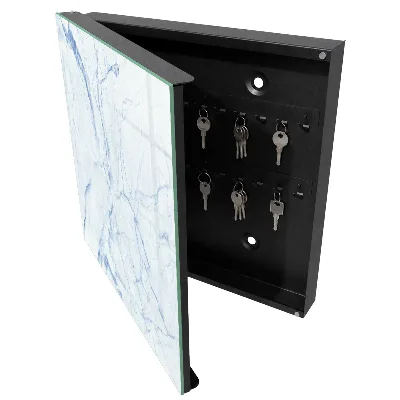 Wall mounted key box Marbled pattern