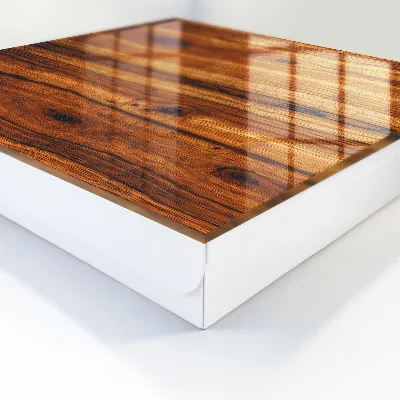 Wall mounted key box Wood texture