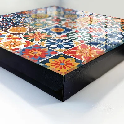 Key cabinet Colorful tiles